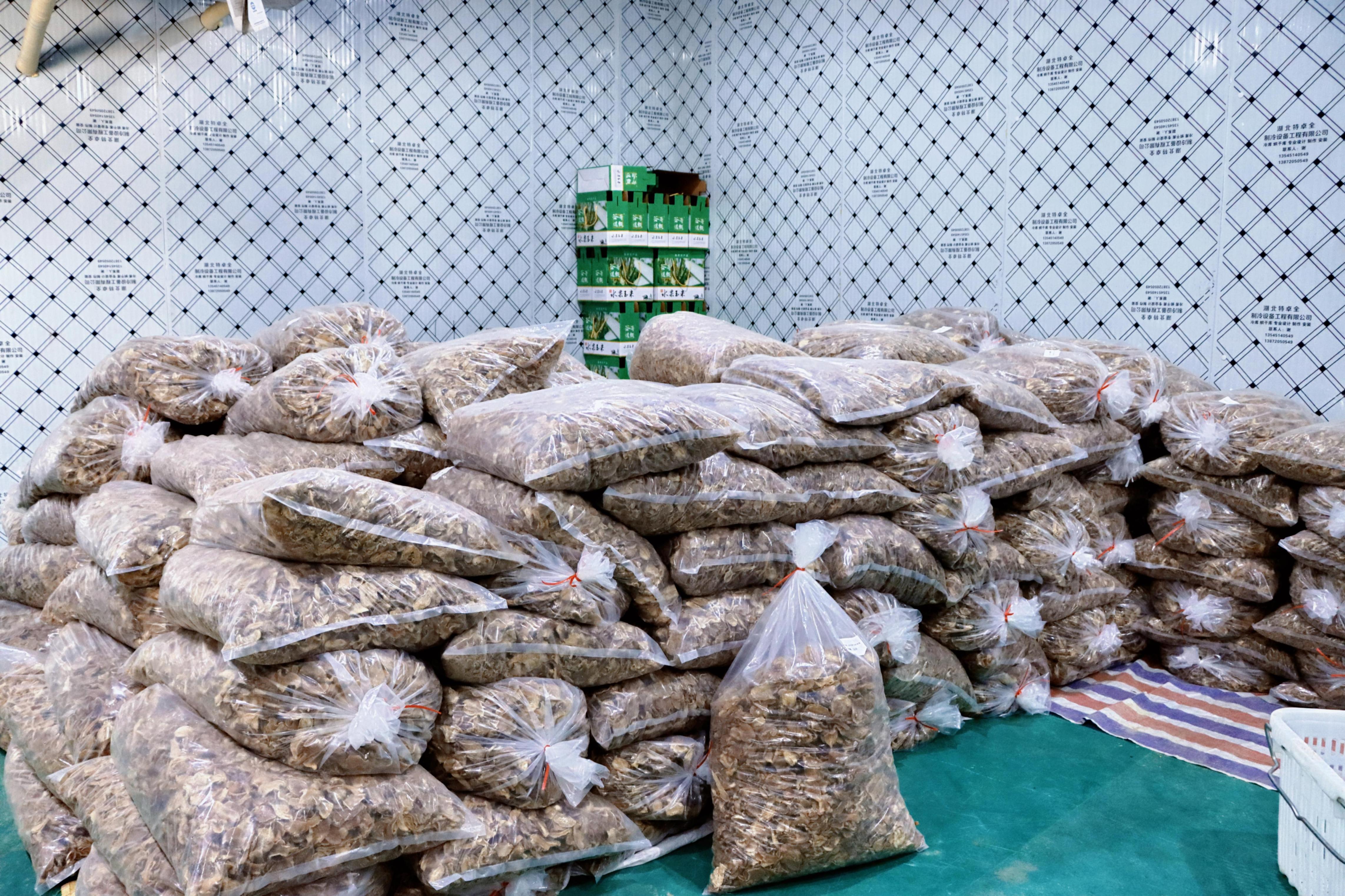 農(nóng)戶家中存儲的農(nóng)產(chǎn)品。受訪方供圖