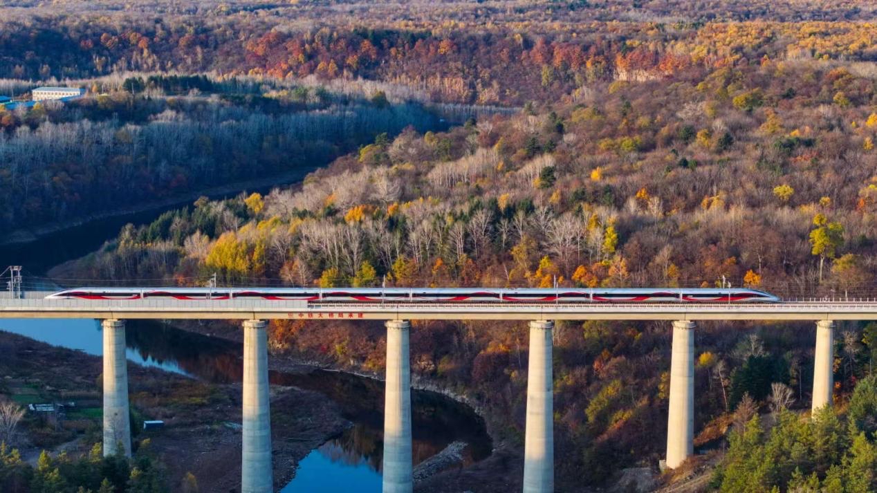 沈白高鐵正式開通運(yùn)營。受訪方供圖