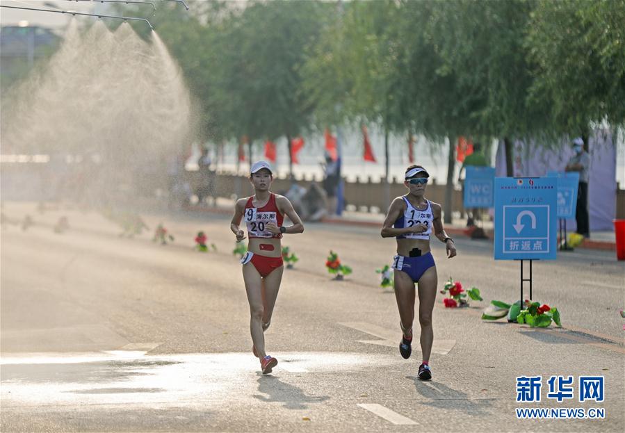 (體育)(3)田徑——2020年全國競走邀請賽:楊家玉奪得女子20公里競走冠軍